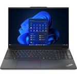 Lenovo ThinkPad E16 G2 21MA002NGE - 16" WUXGA, Intel Ultra 7 155H, 16GB, 512GB, Windows 11 Pro - Hochwertiges Laptop in Schwarz