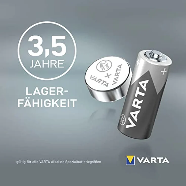 VARTA Batterien Alkaline Knopfzelle V12GA-LR43 Knopfzellen (2er Pack, in Original Blisterverpackung) – Bild 6