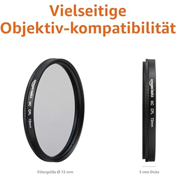 AmazonBasics Zirkularer Polarisationsfilter - 72mm – Bild 3