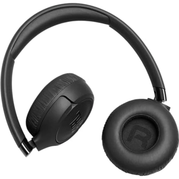 JBL Tune 680 NC, Kabellose On-Ear-Kopfhörer mit adaptivem Noise-Cancelling, Smart Ambient, bis zu 76 Stunden Akkulaufzeit, Schnellladefunktion, Google Fast Pair, Microsoft Swift Pair, Schwarz – Bild 5