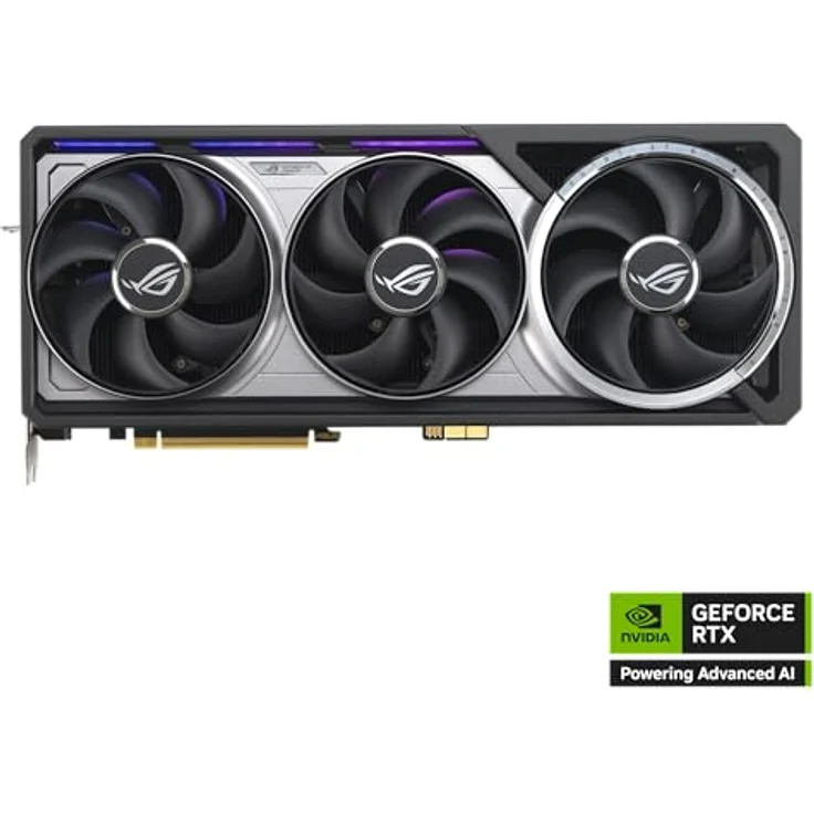 ASUS ROG ASTRAL RTX 5090 BTF OC, Next-Gen Grafikkarte mit 32 GB GDDR6X, Quad-Lüfter-Design und BTF-Technologie – Bild 2