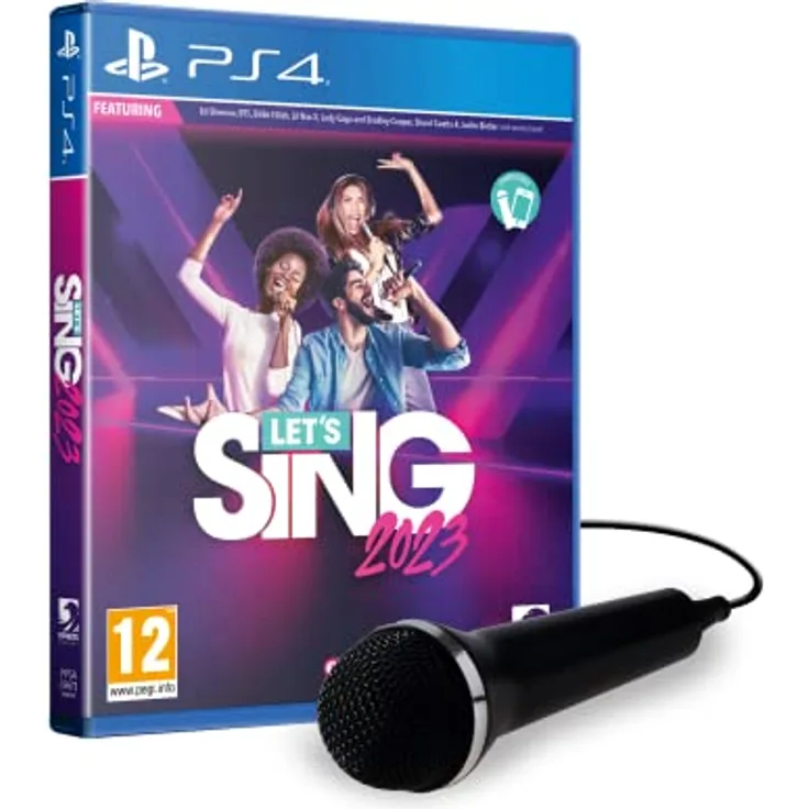 Videogioco Ravenscourt Let'S Sing 2023 con Microfono