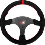 Simagic P-330R Lenkradkranz - Alcantara, 330mm - Racing-Simulatoren, CNC-Aluminium, Leder, 33 cm