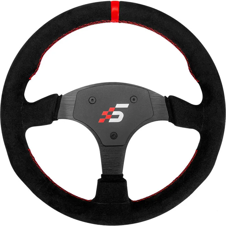 Simagic P-330R Lenkradkranz - Alcantara, 330mm - Racing-Simulatoren, CNC-Aluminium, Leder, 33 cm