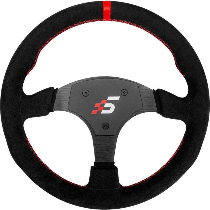 Simagic P-330R Lenkradkranz - Alcantara, 330mm - Racing-Simulatoren, CNC-Aluminium, Leder, 33 cm