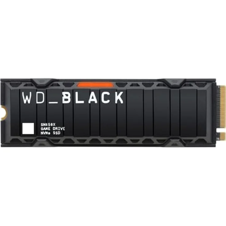 WD Black SN850X mit Heatsink (1000 GB, M.2 2280), SSD – Bild 2