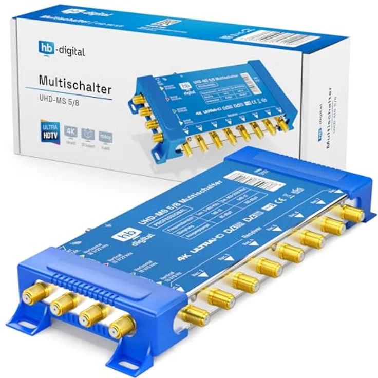 HB-DIGITAL Multischalter UHD-MS 5/8 – Bild 2
