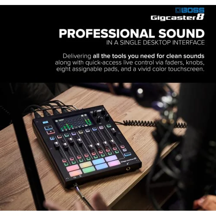 BOSS Gigcaster8 GCS-8, Mischpult mit 1 Stück – Bild 3