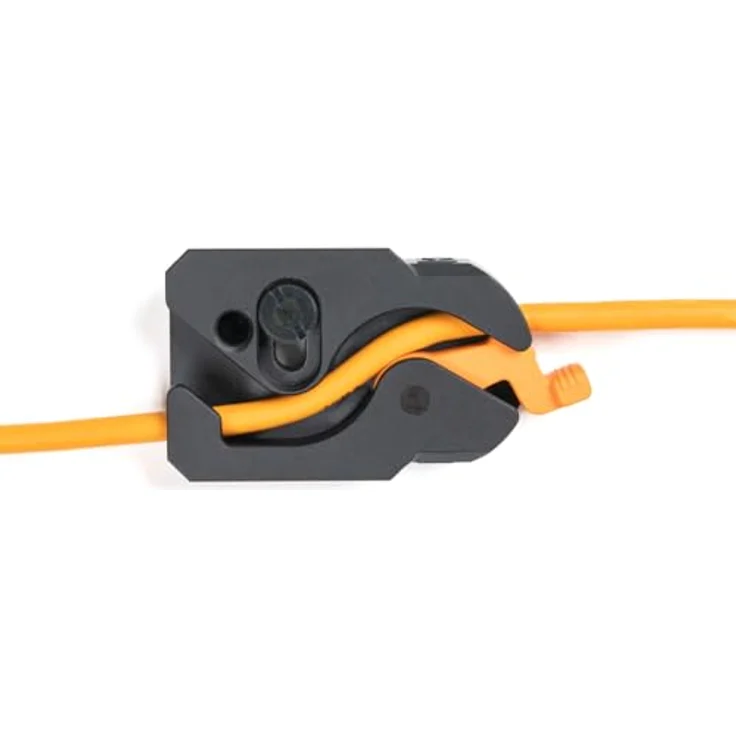 Tether Tools TetherGuard LeverLock Plate Kameraplatte als Kabelhalter mit Zugentlastung, schwarz – Bild 3