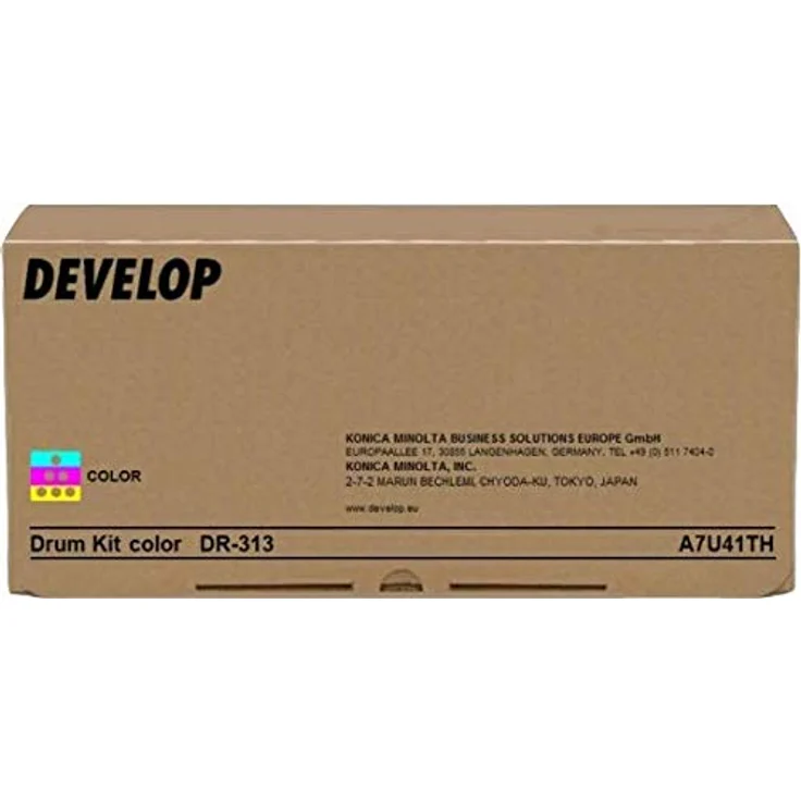 Develop Drum Trommel DR-313 (A7U41TH), Original Farb-Toner für Ineo + 258/308/368, 75.000 Seiten (C, M, Y) – Bild 2