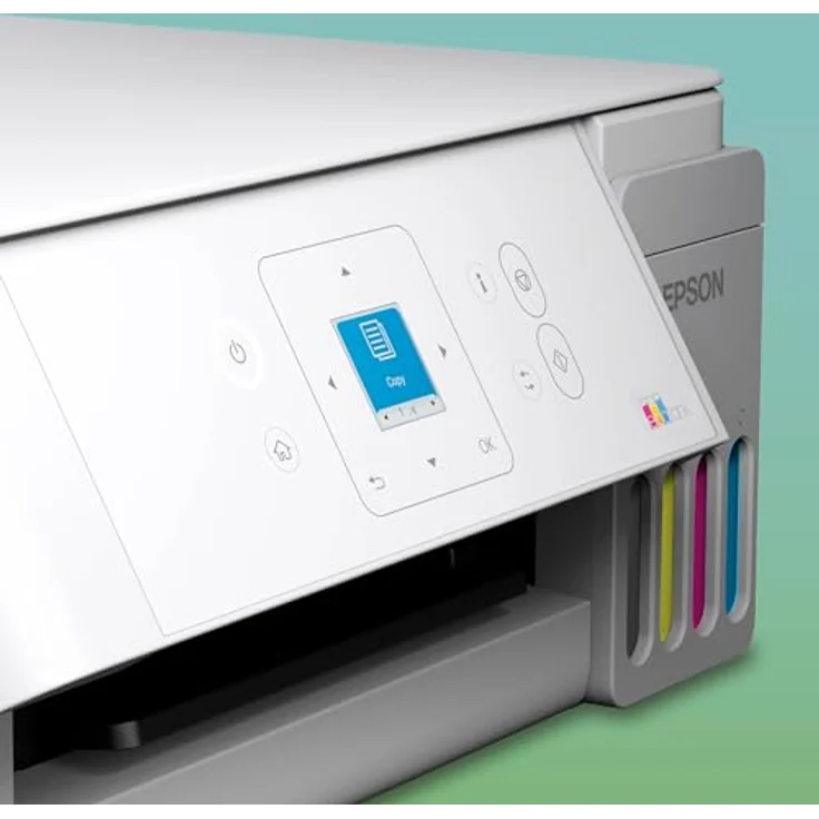 Epson EcoTank ET-2926, Multifunktionsdrucker Tintenstrahl A4 mit WLAN, Druck-, Scan- und Kopierfunktion, bis 5760 x 1440 dpi – Bild 8