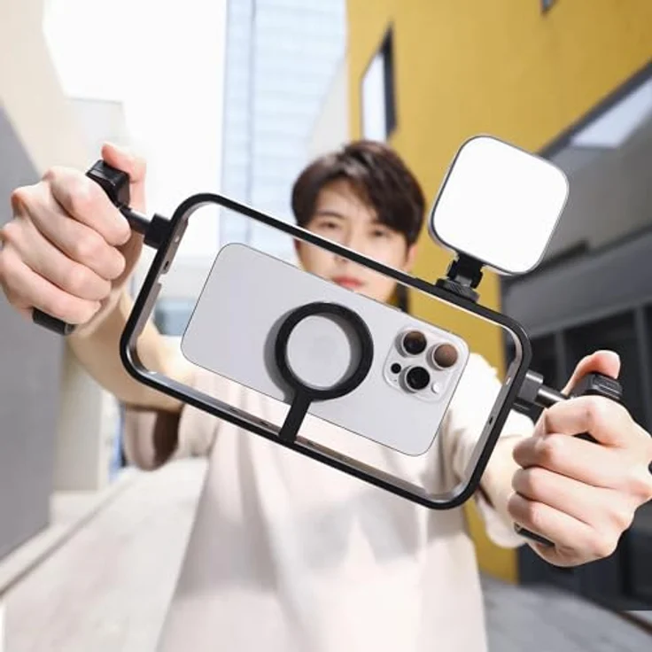 ULANZI Magnetischer Telefonkäfig C001, mit MagSafe-Kompatibilität, abnehmbares Design und dualen Griffen – Bild 5