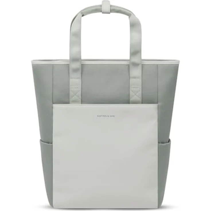 Kapten & Son Lindby Pro Convertible Backpack, Rucksack mit Laptopfach für 15 Zoll, 20L, Muted Sage grüngrau, verstaubare Schultergurte, ergonomische Tragekomfort – Bild 1