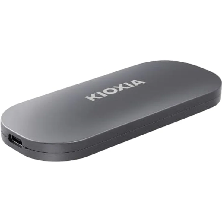 Kioxia Exceria Plus Portable SSD Speicherkarte 1TB - Externes Solid-State-Laufwerk, USB 3.1 Typ-C 4k Videoaufnahme – Bild 2