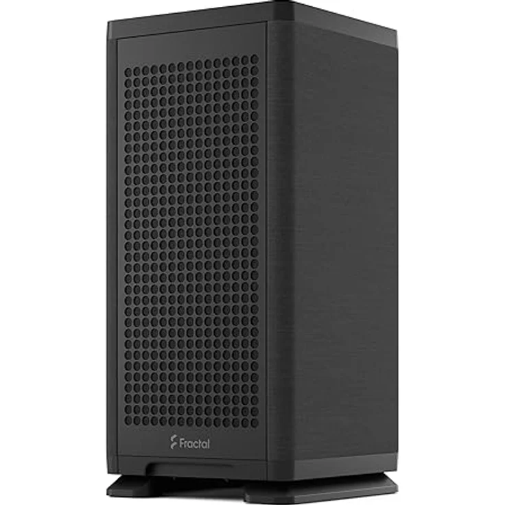 Fractal Fractal Mood (schwarz) (ITX), PC Gehäuse, Schwarz mit Kompaktes Small Form Factor Design und leistungsstarkem 180 mm Lüfter – Bild 2