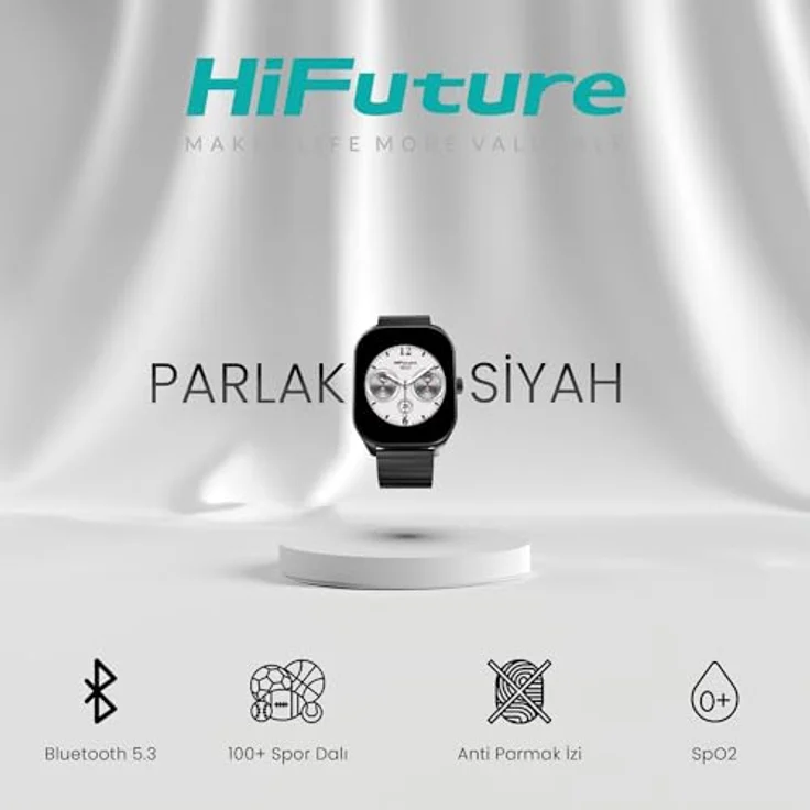 HiFuture Smartwatch FutureFit APEX Black mit 6972576181411 – Bild 5