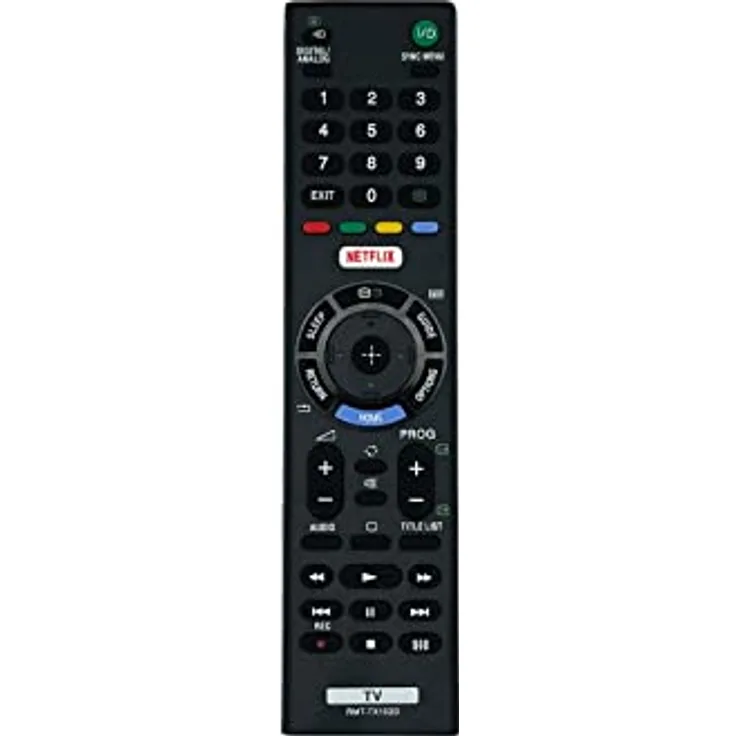 azurano Fernbedienung für Sony RMT-TX102D, 1-492-965-11 für Sony Bravia LED SmartTV, Direkttaste für Netflix