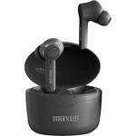 Maxell Bass 13 Sync Up Wireless Bluetooth In-Ear-Kopfhörer mit Ladegerät Fall schwarz