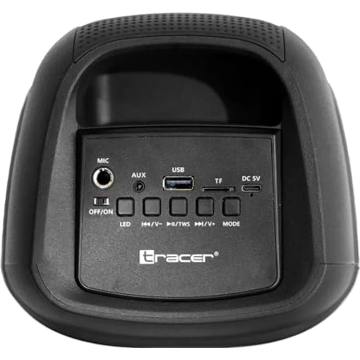 Tracer Powervox P2, Tragbarer Bluetooth-Lautsprecher mit 20 Watt Leistung, kabellos – Bild 5