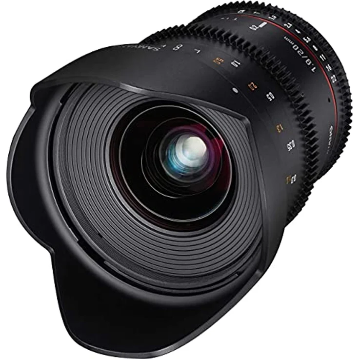 SAMYANG 13020T1.9S 20mm T1.9 VDSLR ED AS UMC Objektiv für Anschluss Sony schwarz – Bild 2