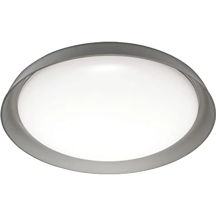 LEDVANCE SMART+ WIFI ORBIS PLATE Smarte LED Wand-und Deckenleuchte für Innen mit WiFi Technologie, Lichtfarbe änderbar (3000K-6500K), Grau, 430mm, Kompatibel mit Google und Alexa Voice Control – Bild 2