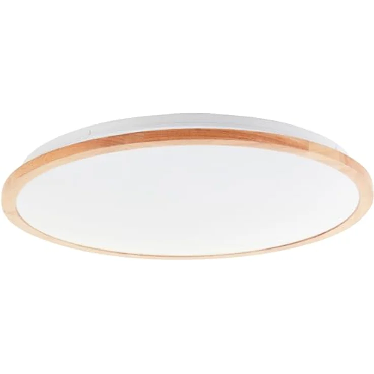 Brilliant LED Deckenleuchte Bario LED Deckenlampe, 52 cm, 4500 lm, 3000-6500 K, dimmbar, Holz/Kunststoff, natürlicher CCT-Farbwechsel – Bild 4