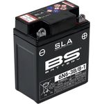 BS Battery 6N6-3B/B-1, AGM SLA Batterie, 6V 6,3Ah, wartungsfrei, vorgeladen, auslaufsicher, 50A CCA