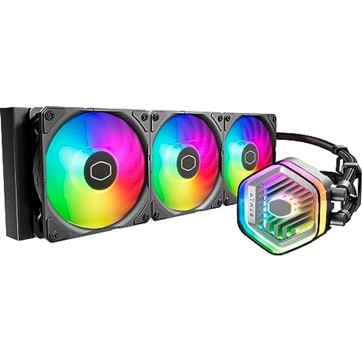 Cooler Master MasterLiquid 360 Atmos ARGB - Black – Bild 1