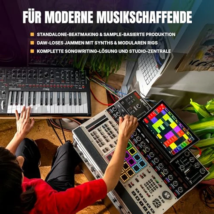 Akai MPC XL, DJ Controller mit 8-Core Prozessor, 10.1 Zoll Multi-Touch Display und 256GB Speicher – Bild 10