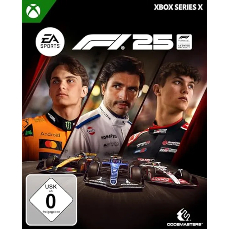 Electronic Arts EA SPORTS F1 25 Standard Edition, Xbox Series X Spiel mit überarbeitetem My Team Modus und Braking Point Kapitel, Deutsch