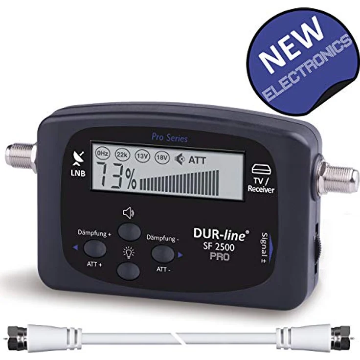 DUR-line SF 2500 Pro Satfinder DVB-S, DVB-S2 HDTV – Bild 6