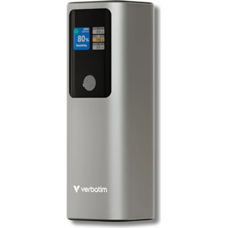 Verbatim Charge 'N' GO Power Bank 27000mAh, 187.5W, Grau – Bild 1