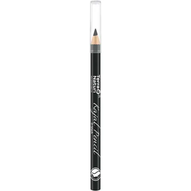 Terra Naturi Kajal Pencil, 01 Black, 1,1gramm