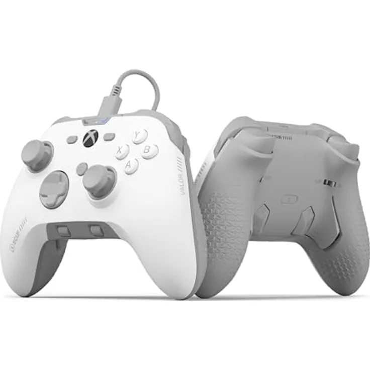 Corsair SCUF VALOR TMR XBOX Controller, kabelgebunden, asymmetrisches Thumbstick-Layout, weiß, 3m USB-C-Kabel