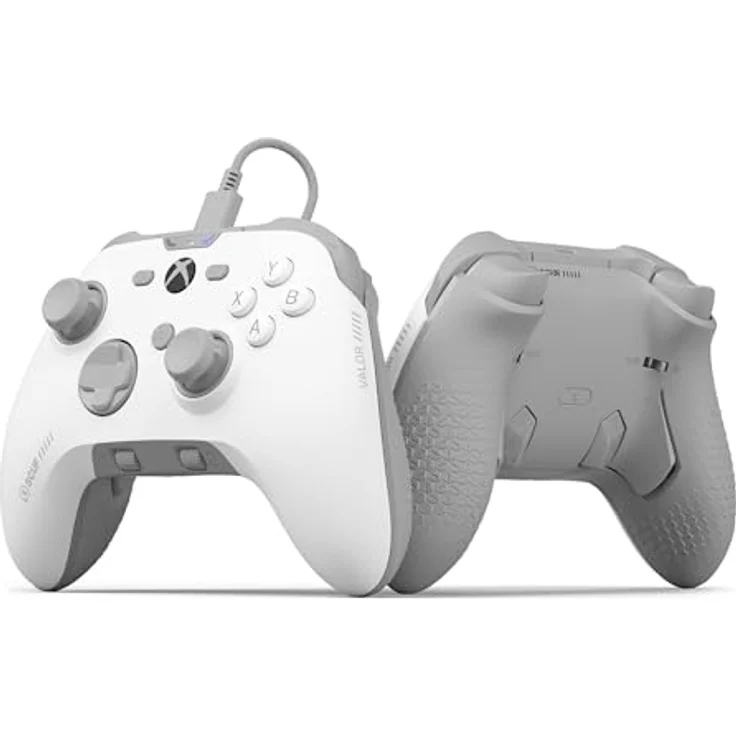 Corsair SCUF VALOR TMR XBOX Controller, kabelgebunden, asymmetrisches Thumbstick-Layout, weiß, 3m USB-C-Kabel – Bild 1