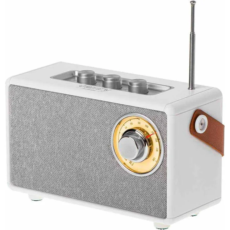 Camry CR 1902 bluetooth Radio weiß, 5 Watt Leistung, kabellose Verbindung