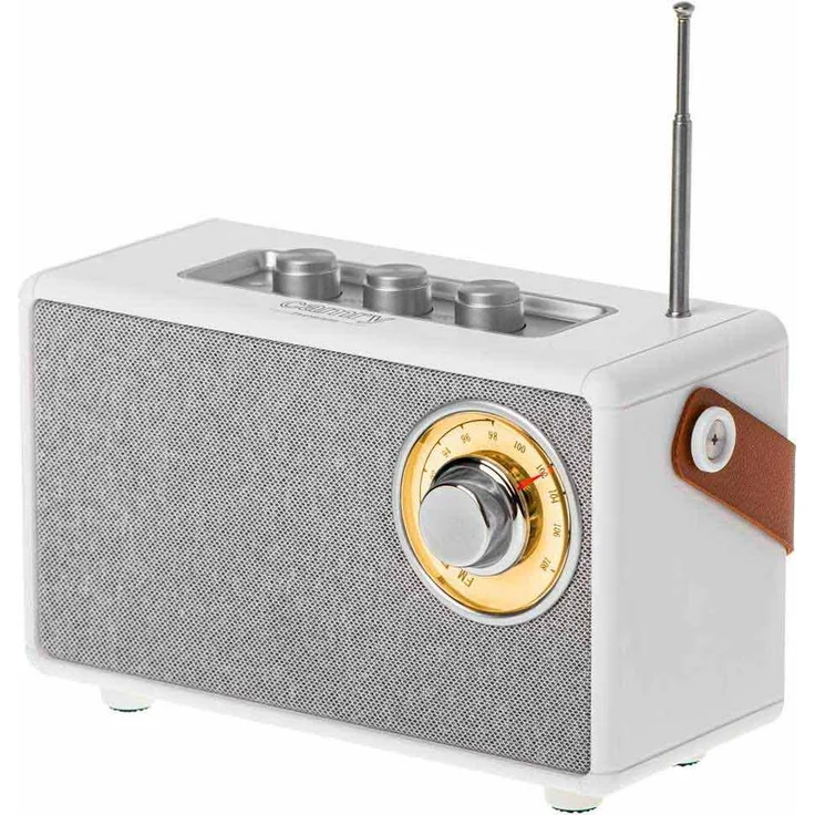 Camry CR 1902 bluetooth Radio weiß, 5 Watt Leistung, kabellose Verbindung