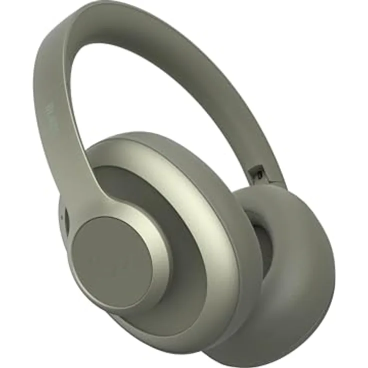 Fresh 'n Rebel Clam Blaze Bluetooth Kopfhörer Over Ear mit 80 Stunden Spielzeit, Perfect Calling, Wind-Noise Cancelling, Kabellos, Schnelladung, Tastensteuerung, Ambient-Sound-Modus (Grün)