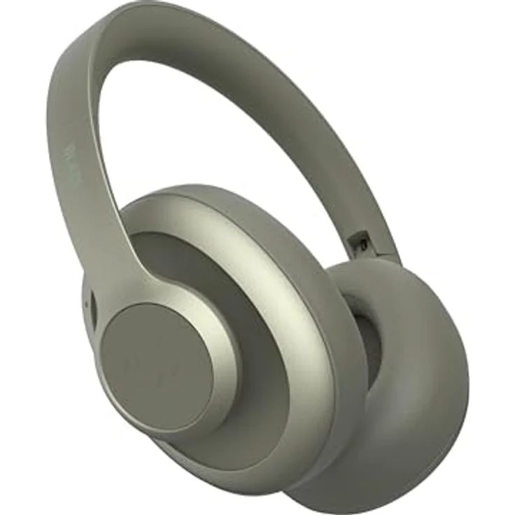 Fresh 'n Rebel Clam Blaze Bluetooth Kopfhörer Over Ear mit 80 Stunden Spielzeit, Perfect Calling, Wind-Noise Cancelling, Kabellos, Schnelladung, Tastensteuerung, Ambient-Sound-Modus (Grün) – Bild 1