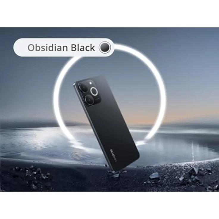 realme Note 70T 4G Smartphone, 4+128GB, 6000mAh Massive Battery, 7.94mm Ultra Slim, T7250 Octa-Core, 90Hz Eye Comfort Display, 13MP AI Kamera, Schwarz – Bild 4