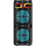 Denver BPS-355, Bluetooth Partylautsprecher mit LED-Licht, Schwarz