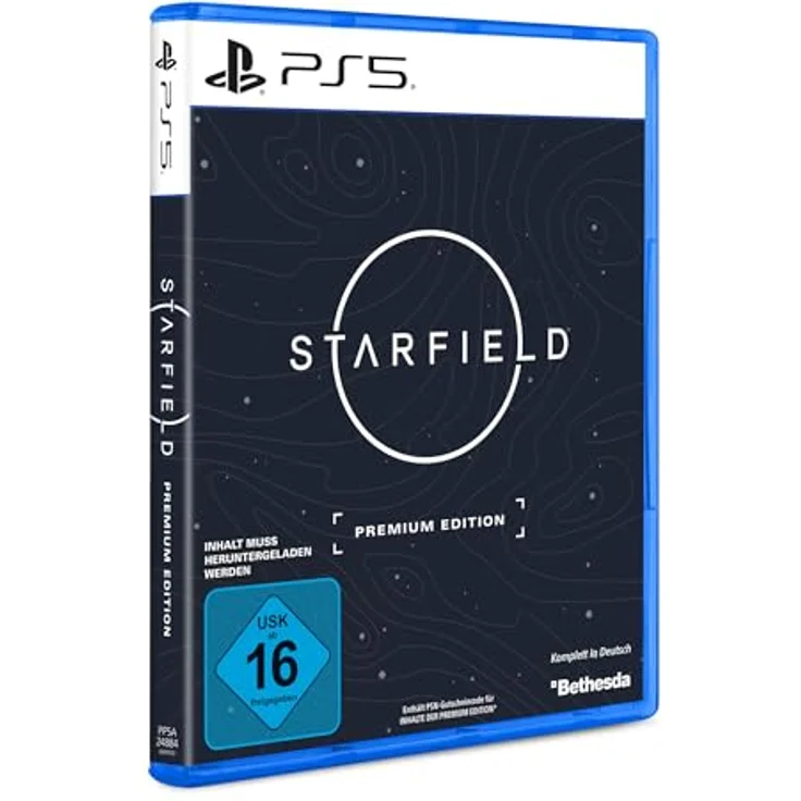 Xbox Starfield™ Premium Edition – PlayStation 5©, physische Disc, inkl. Hauptspiel, DLCs, Skin-Paket, Equinox-Lasergewehr und Digital-Artbook – Bild 1