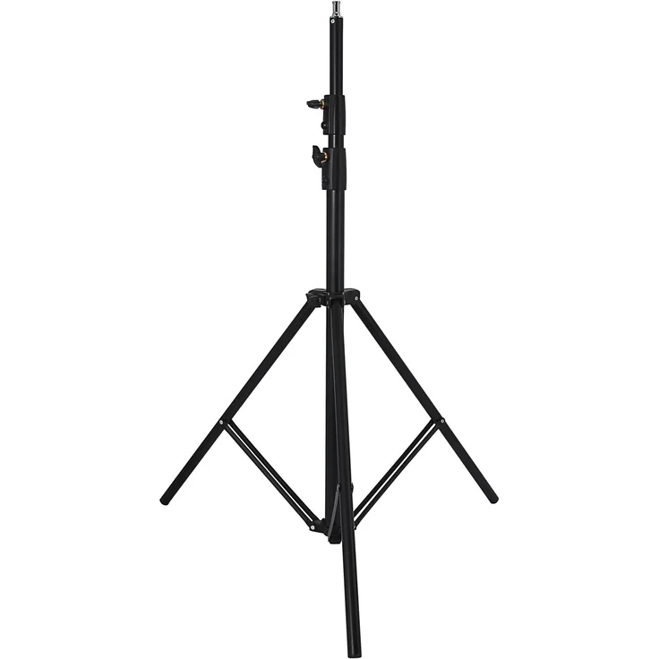 Patona 4300, Metallstativ bis 260 cm Höhe, schwarz für Blitzlicht und Softbox