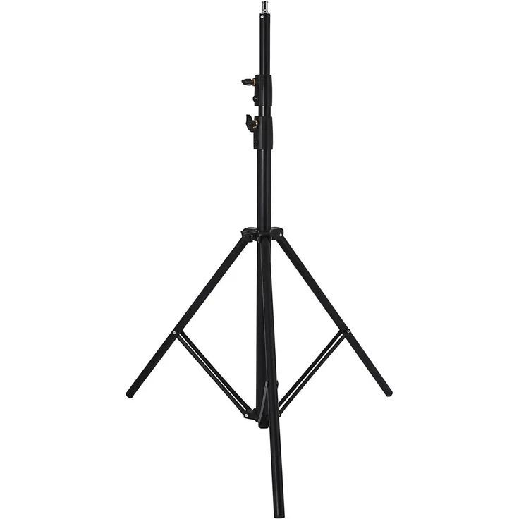 Patona 4300, Metallstativ bis 260 cm Höhe, schwarz für Blitzlicht und Softbox