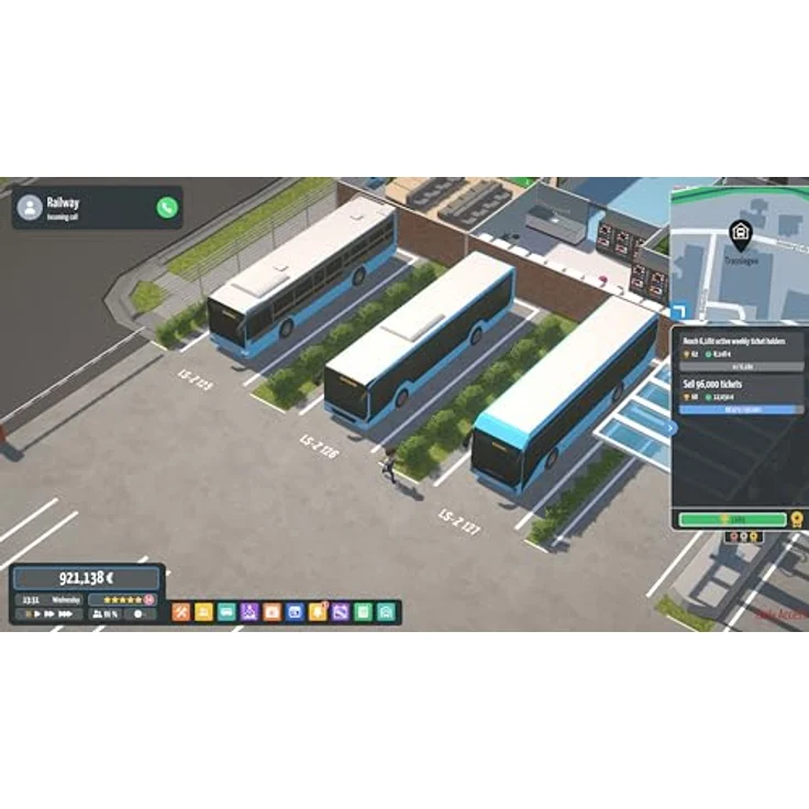 Aerosoft City Bus Manager, PS5-Spiel mit Echtzeit-Busverfolgung, Fahrgastmanagement und Ersatzteilverwaltung – Bild 3