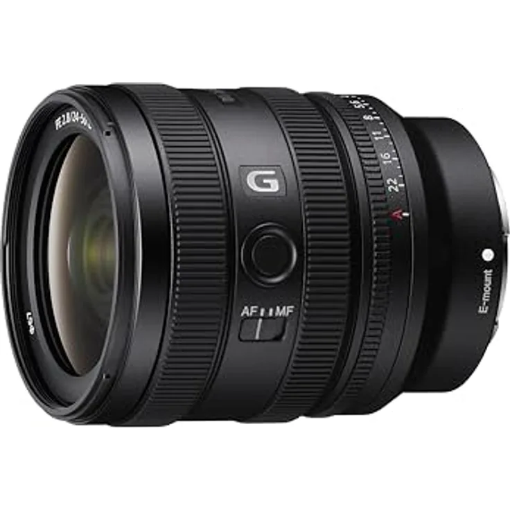 Sony SEL24-50G F2.8 kompaktes Standard-Zoomobjektiv, G Lens, hohe Schärfe, schneller Autofokus, ideal für Filme. Unterstützt interne Stabilisierung, ideal für Gimbals und Drohnen (SEL2450G)