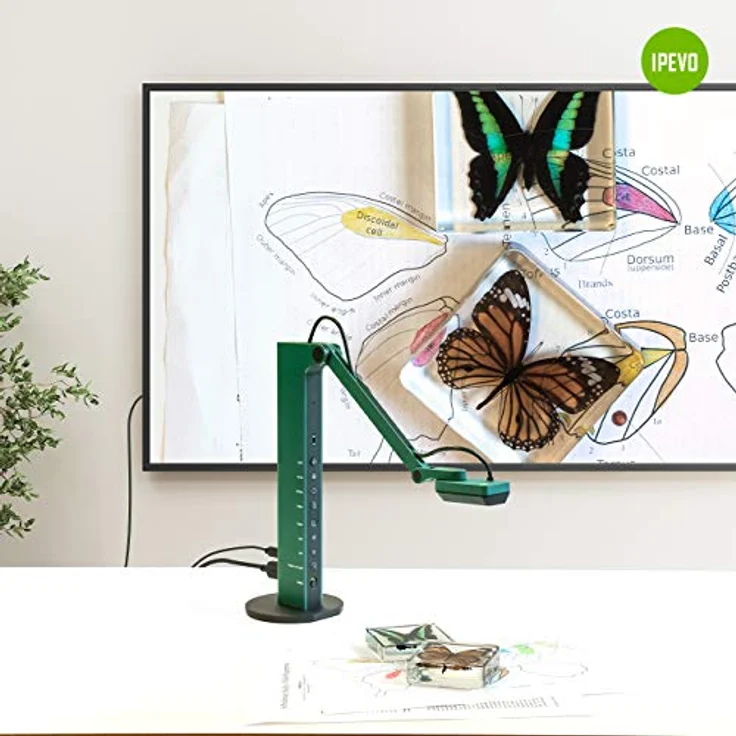 IPEVO VZ-R Dokumentenkamera, 8.0 MP mit HDMI/USB, grün, bis zu 3264 x 2448 Auflösung – Bild 6
