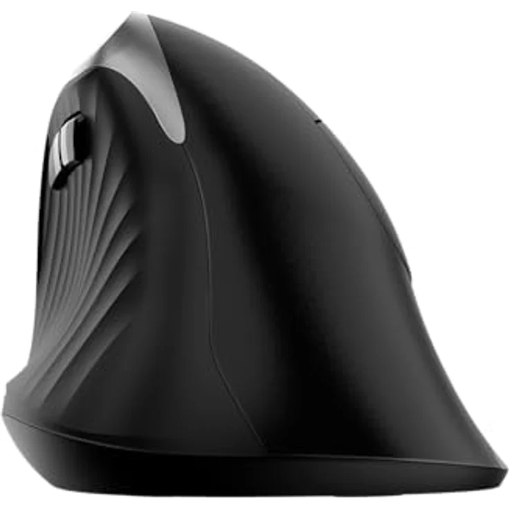 Genius Ergo 8250S, Ergonomische kabellose USB-Maus mit optischem Sensor und 1600 dpi, schwarz-silber – Bild 6