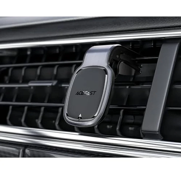 Acefast KFZ Handy-Halterung Magnetischer Autotelefonhalter für Lüftungsgitter grau – Bild 2