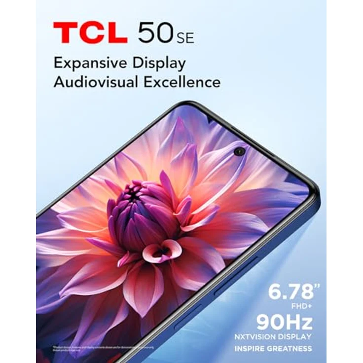 TCL 50 SE 17,2 cm (6,78 Zoll) Double SIM Android 14 4G USB Type-C 6 Go 256 Go 5010 mAh Grau – Bild 2